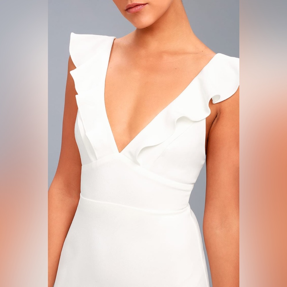 Lulus White Mini Dress - Picture 3 of 5